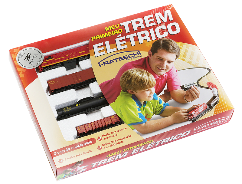 Trem Elétrico Carga Rffsa Ho Frateschi 6511